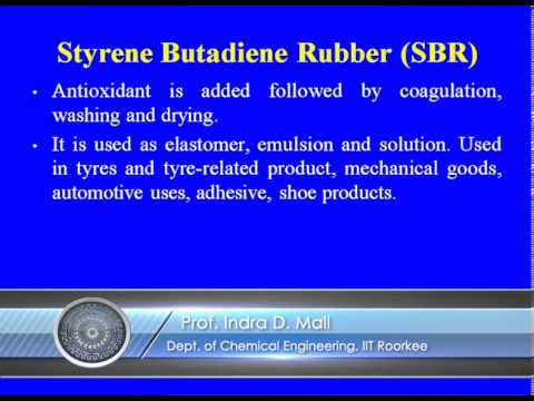 Módulo 08, lección 04. Elastómeros: caucho estireno butadieno (SBR), polibutadieno, caucho de nitrilo