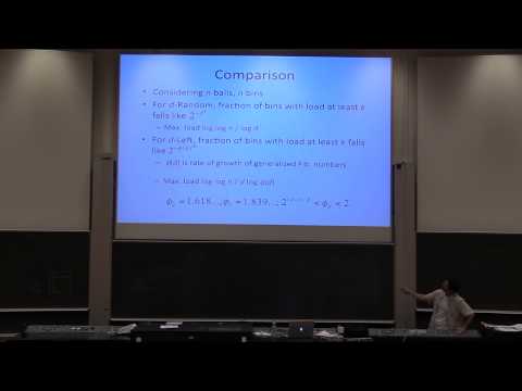 Hashing tipo cuco y asignaciones balanceadas (por Michael Mitzenmacher)