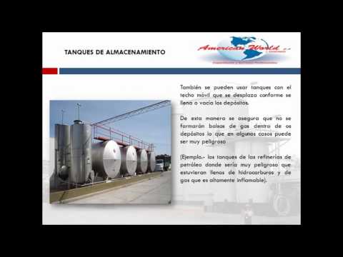 Tipos de tanques de almacenamiento en la industria química