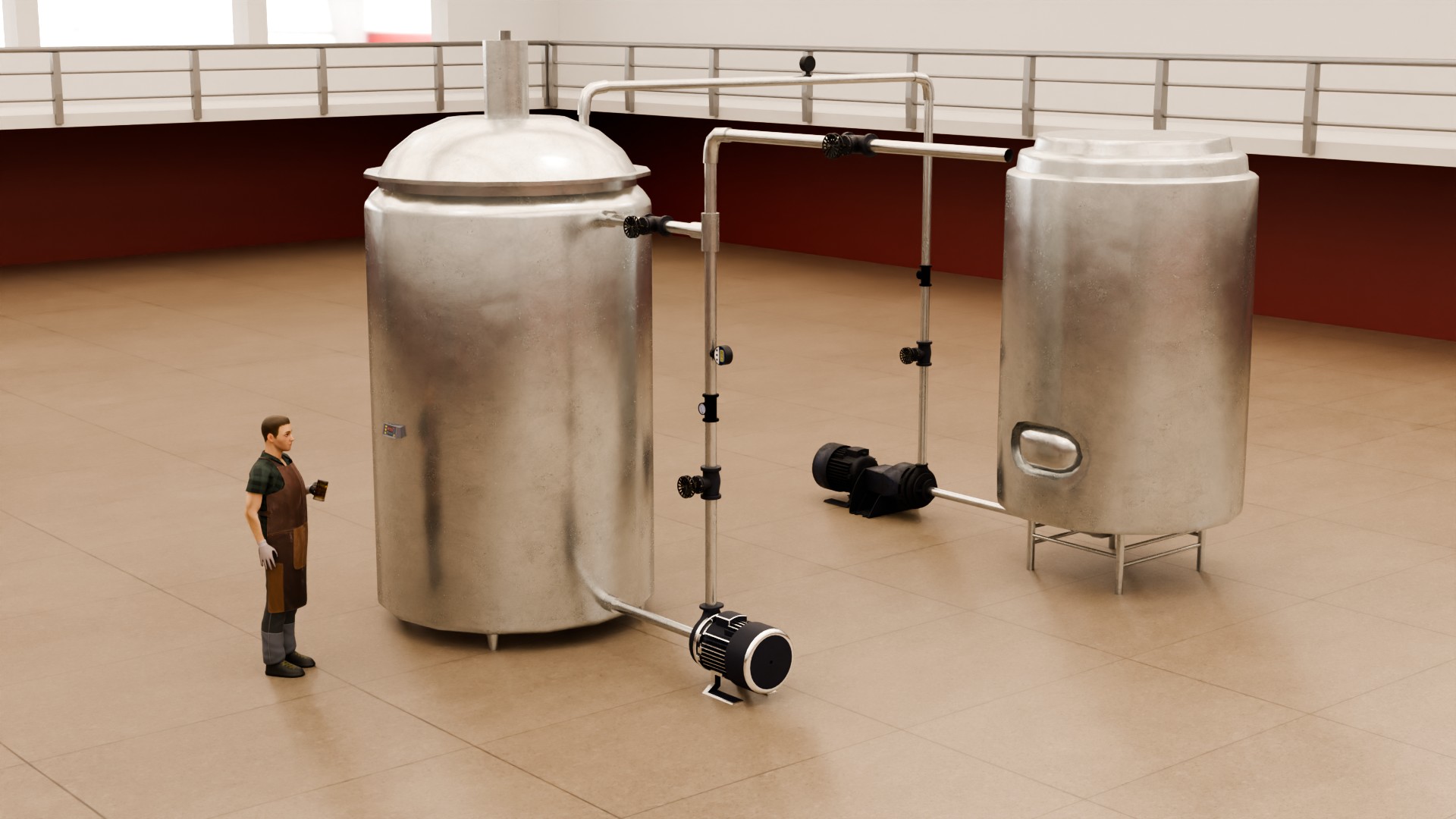 Maceración y lavado de grano